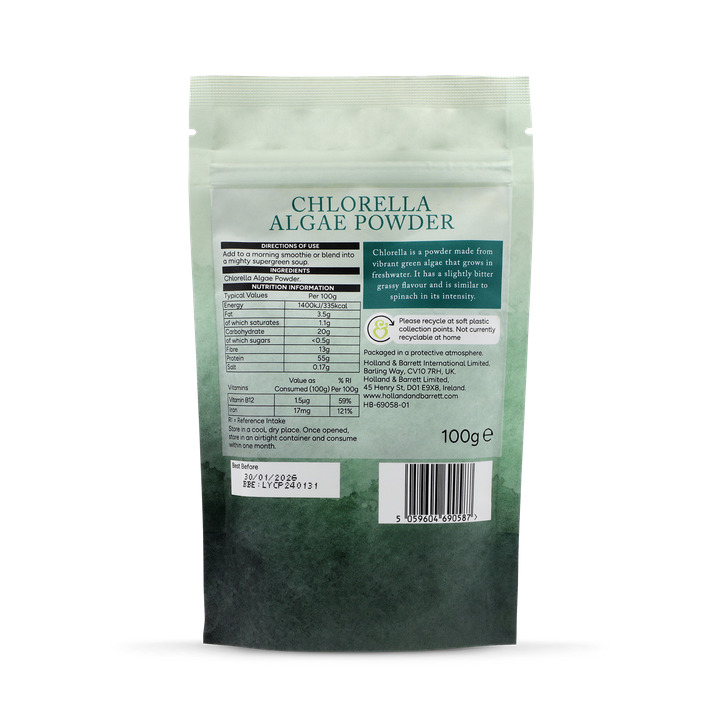 Holland & Barrett Chlorella Powder 100g